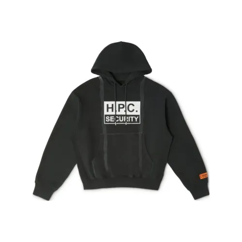HERON PRESTON H.P.C Security Tape Drawstring Hoodie