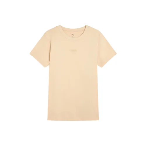 PUMA Basic Elevated SS25 T Shirt Men's Cashew Nut Color 42