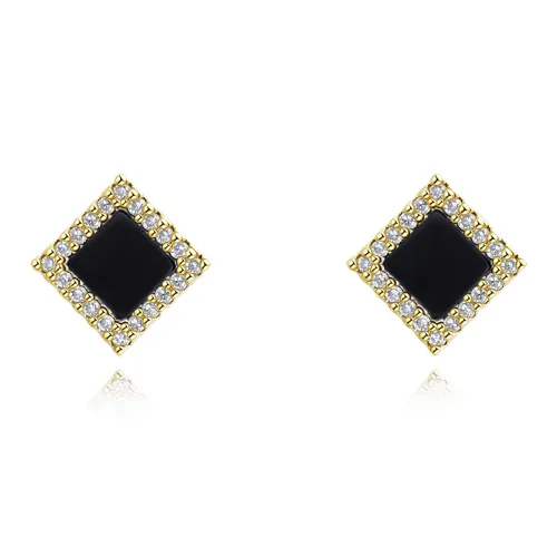 YDE S925 Sterling Silver Stud Anti Allergy Ear Piercing Care Stud Earrings Women's