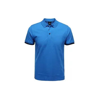 HUGO BOSS Polo Shirt Men's Bright Blue
