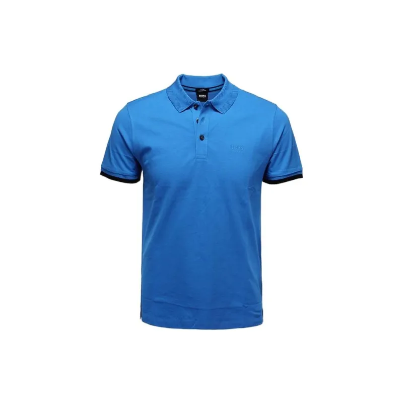 HUGO BOSS Polo Shirt Men's Bright Blue-0