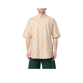 Burberry Checkered Short Sleeve Shirt