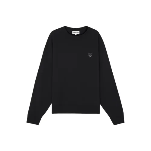 Maison Kitsune Bold Fox Head Patch Oversize Sweatshirt