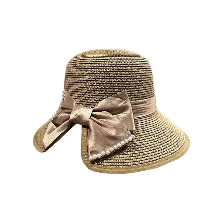 JKEM Paper Reed Sun Protection Hats Women's-2