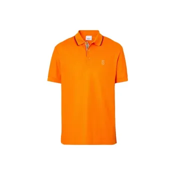 Burberry Polo Shirt Men's Deep Orange