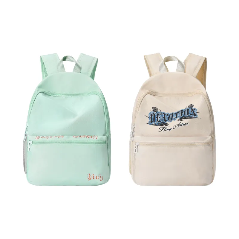 HINY Polyester Mini Backpack Unisex Mint Mambo Color-32