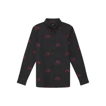 LIU·JO UOMO Shirts Men Black Red