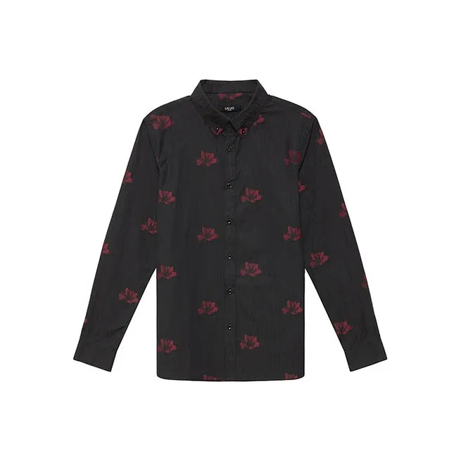 LIU·JO UOMO Shirts Men Black Red-0