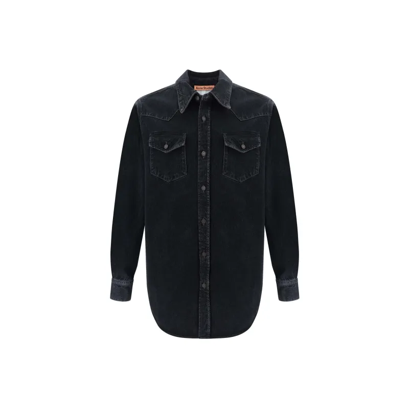 Acne Studios Long Sleeved Buttoned Shirt-0