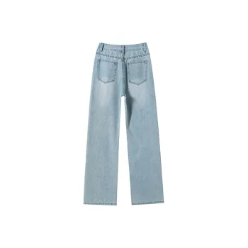 Flowers In Water Jeans Women's Glacier Blue