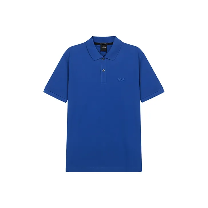 HUGO BOSS SS21 Polo Shirt Men's Blue-0