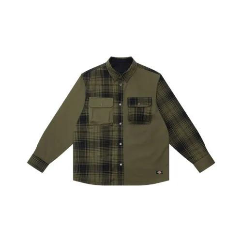Dickies Shirts Men Army Green