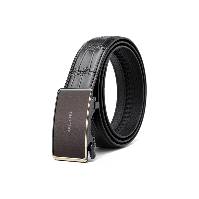 PISHUSHU Leather Belts Unisex-9