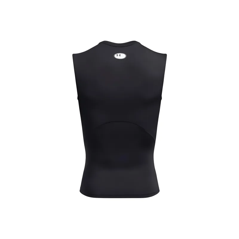 Under Armour HeatGear T Shirt Men's Black/White-1