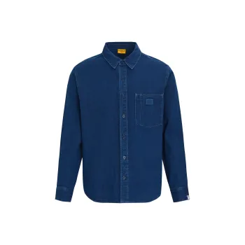 CAT Shirts Men Indigo