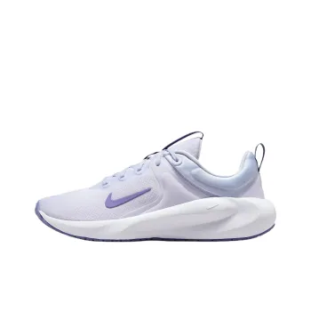 Nike Anti Slip Wear Resistant Low Top Training Shoes Women's White Purple
