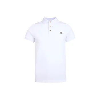 Moncler SS21 Polo Shirts Men White