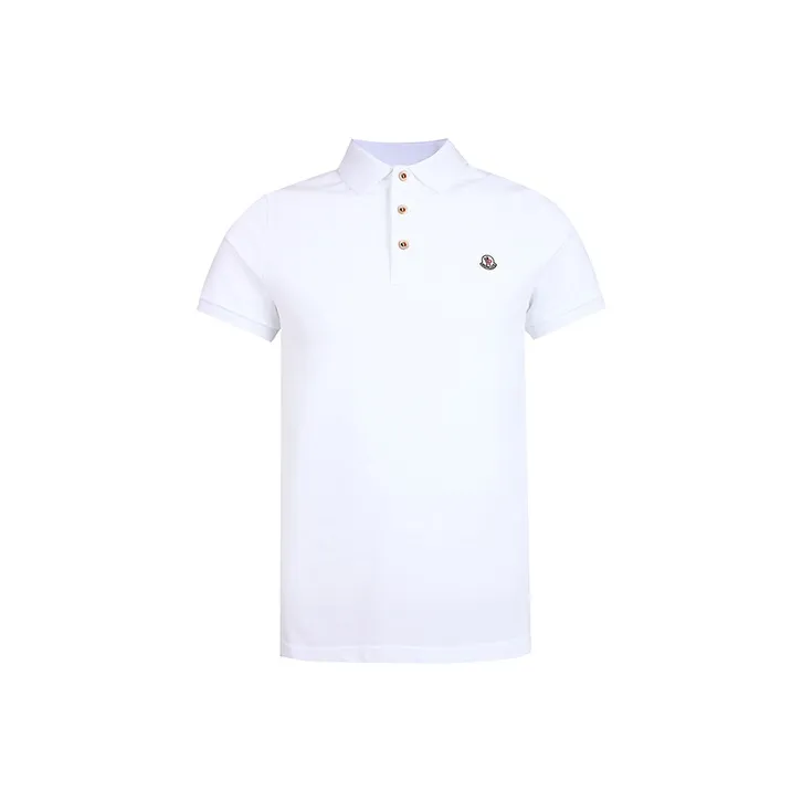 Moncler SS21 Polo Shirts Men White-0