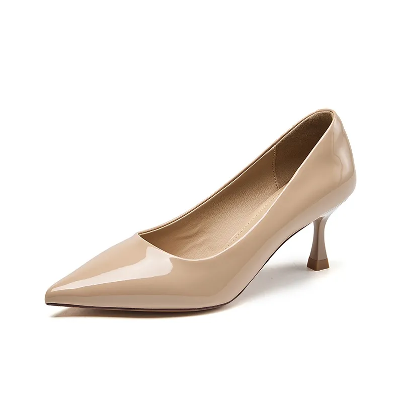 EXULL Q Slim Heel High Heels 6.5CM Women's-1