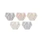 5A-Gray Purple+Pink+Beige Yellow+White+Blue