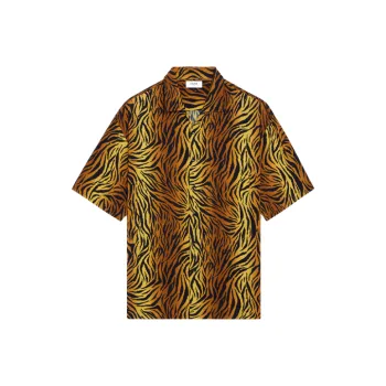 CELINE Shirts Men Brown