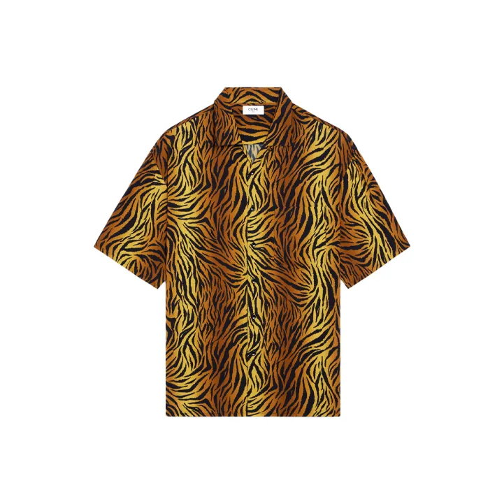 CELINE Shirts Men Brown-0