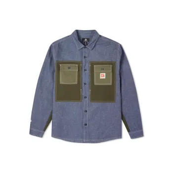 Converse Shirt Men's Light Azure Blue