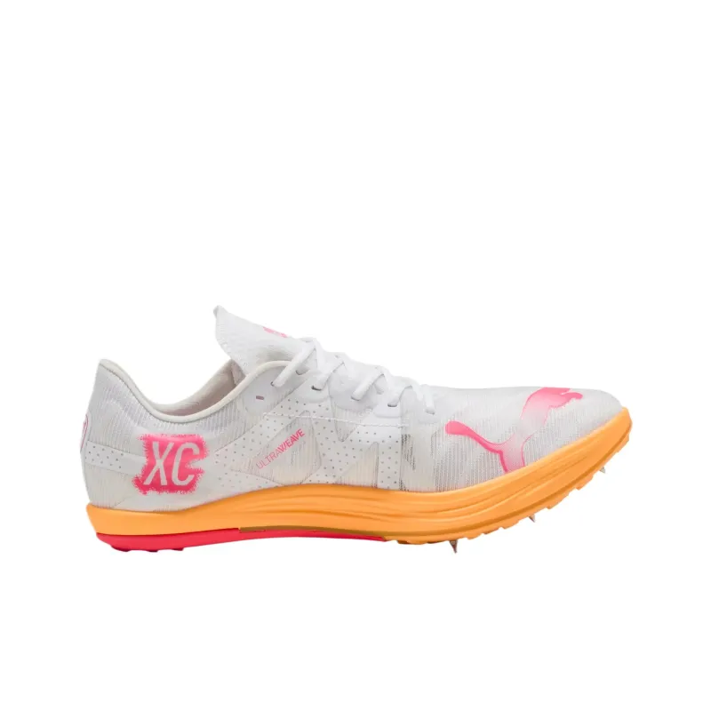 PUMA Crossfox Nitro Elite Shock Absorbers With Slip Resistant Features Low Top Running Shoes Men's White-1