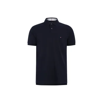 Tommy Hilfiger Polo Shirt Men's Navy Blue