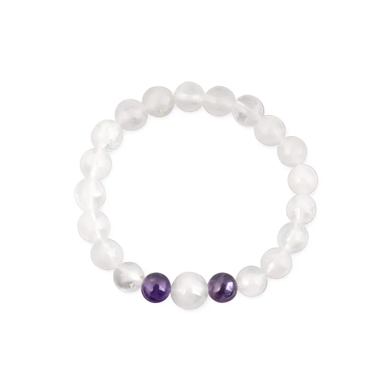 SIMPLE JOYS Crystal Beaded Bracelet Women's-1