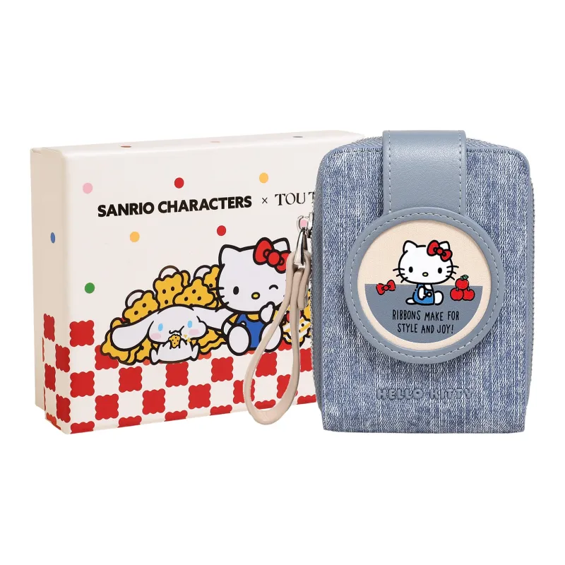 TOUTOU Hello Kitty Collaboration Hello Kitty Synthetic Leather Wallet Women's Multicolor-9