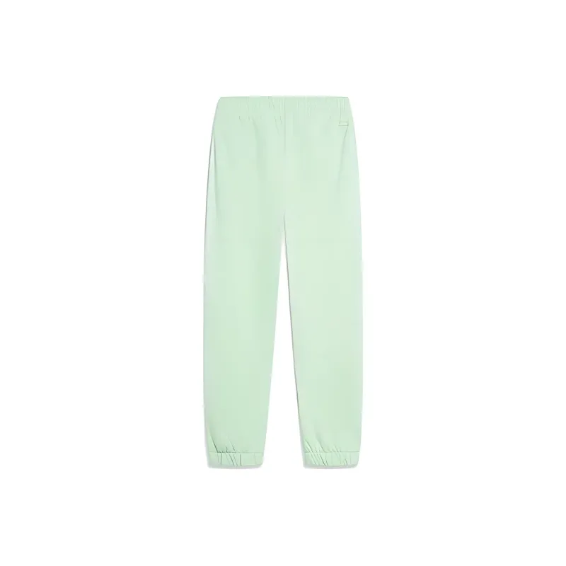 LiNing Sports Trend Series Knitted Sports Pants Men's Bamboo Green-1