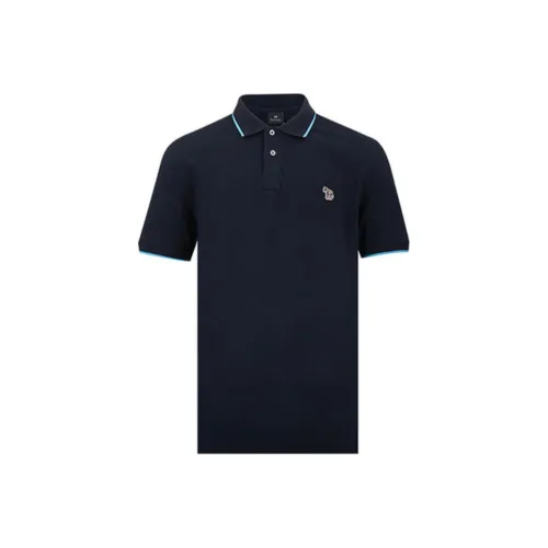 Paul Smith Polo Shirt Men's Dark Blue