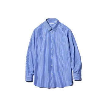 Jil Sander X UNIQLO Jil Sander Collaboration Shirts Men Blue