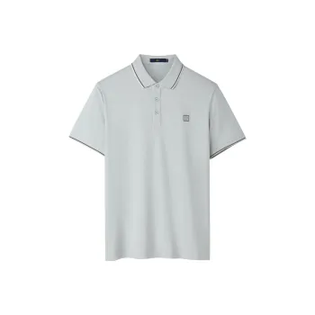 HLA Polo Shirts Men Light Pea Green J3