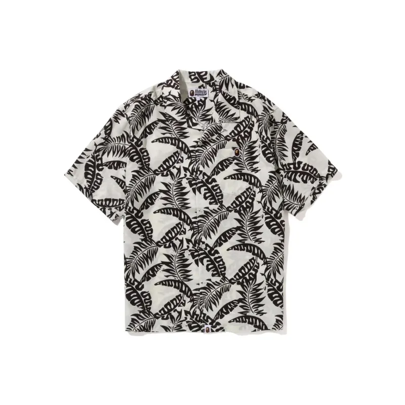 Bape Open Collar Shirt-0
