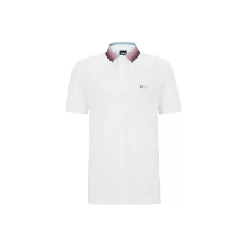 HUGO BOSS Polo Shirts Men White