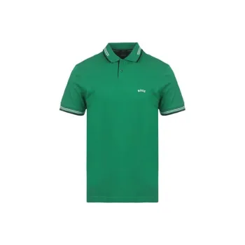 HUGO BOSS Polo Shirts Men Green