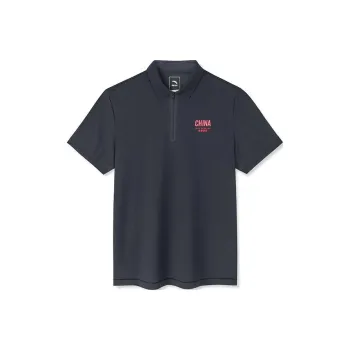 Anta Champion All Weather Series Polo Shirt Men's Black