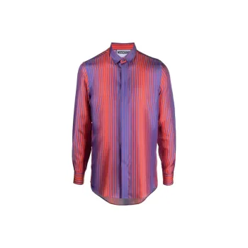 MOSCHINO Shirts Men Red
