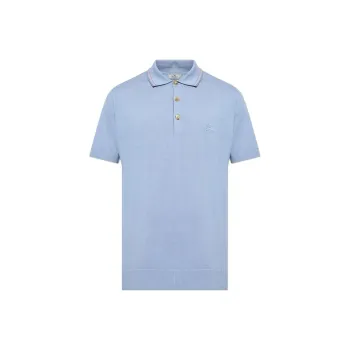 ETRO Logo Embroidered Polo Shirt