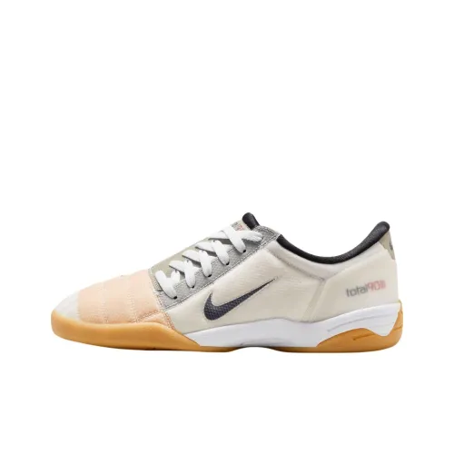 Nike Total 90 IIl Anti Slip Wear Resistant Soccer Shoes Unisex White Brown