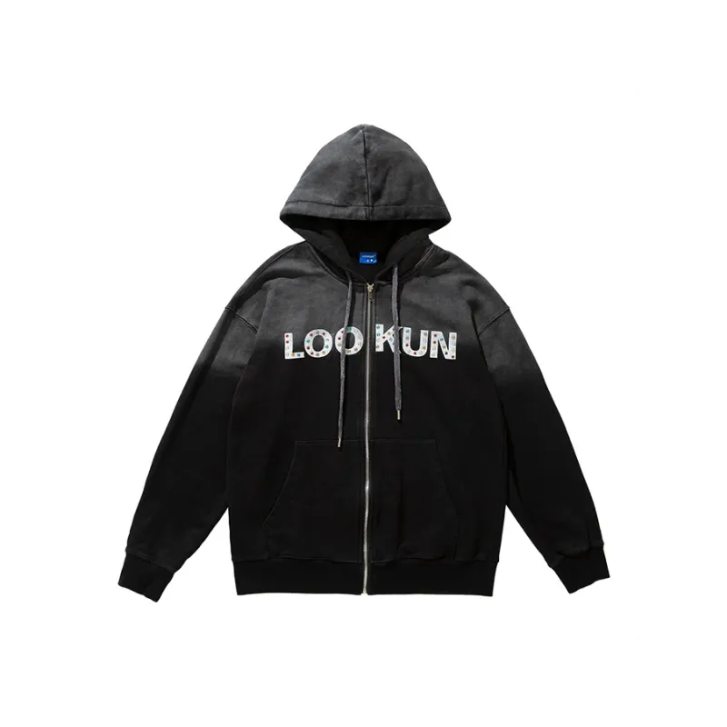 LOOKUN Sweatshirts Unisex Black-0
