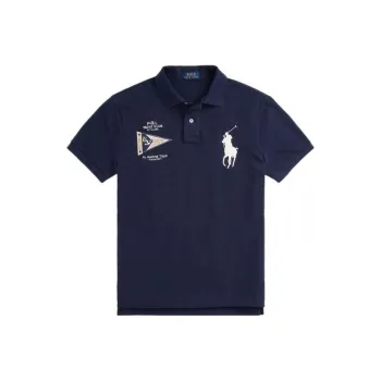 Polo Ralph Lauren FW23 Polo Shirt Men's Marine Blue