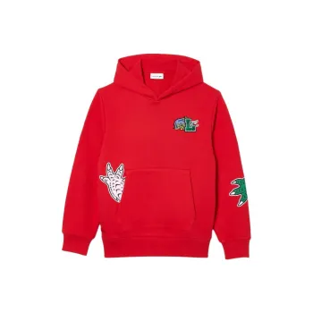 LACOSTE Sweatshirts Men Red