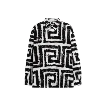Études FW24 Shirt Men's Black White