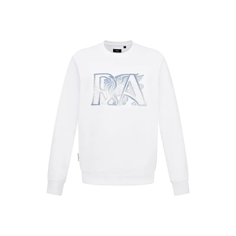 RARE Crewneck Sweatshirt Men's White-0