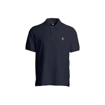 PARAJUMPERS Logo patch Cotton Polo Shirt