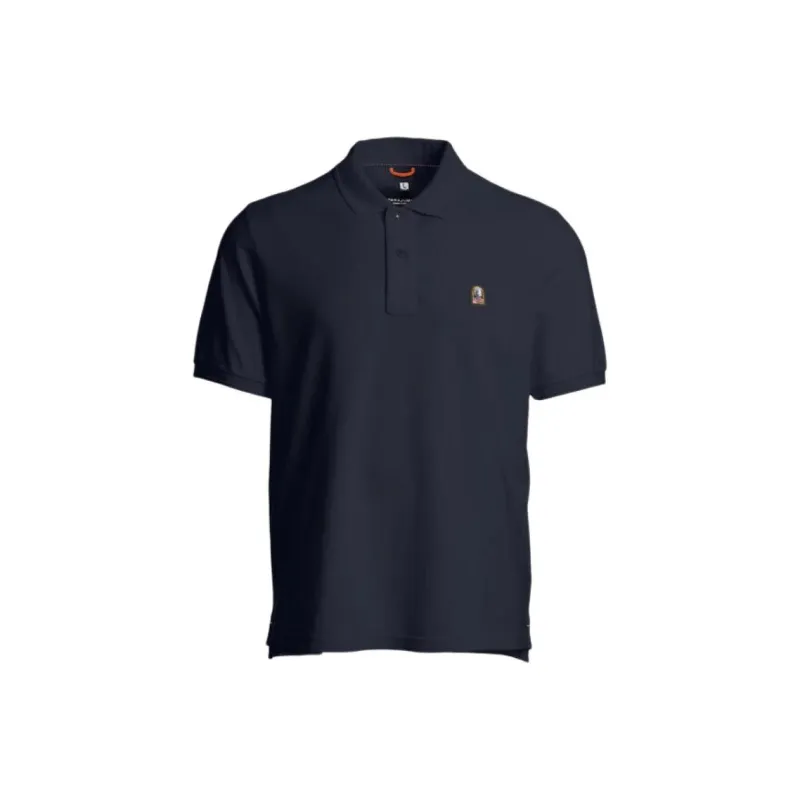 PARAJUMPERS Logo patch Cotton Polo Shirt-0