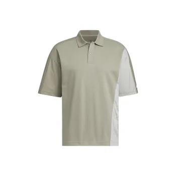 Adidas Polo Shirt Men's Pebble Silver Gray
